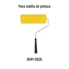 Felpa para rodillo 9 x 3/4' de esponja, superficies rugosas 4