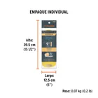 Felpa para rodillo 9 x 3/4' de esponja, superficies rugosas 5