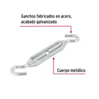 Tensor zinc 1/4' gancho-gancho, FIERO 2