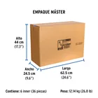 Manguera para boiler, acero inox. 1/2'H x 3/4'H, 80 cm 7