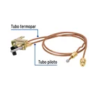 Termopar con piloto, tubo de cobre, 60 cm, FOSET 2