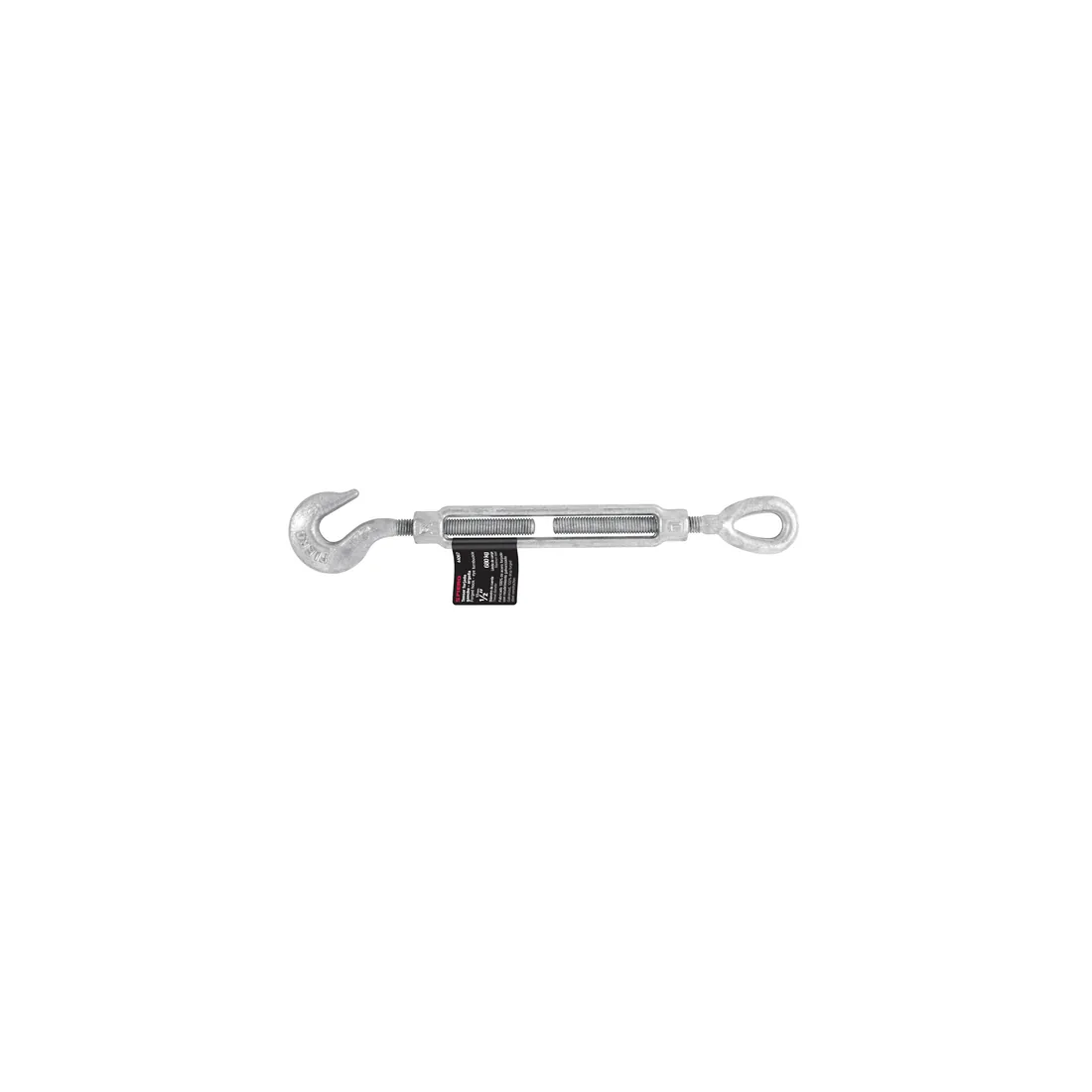 Tensor de acero forjado 1/2x6' ojo-gancho, galvanizado FIERO