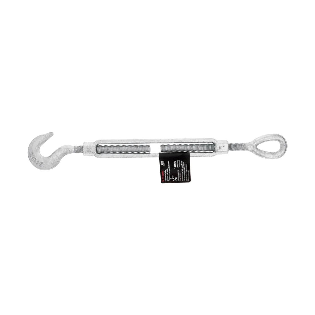 Tensor de acero forjado 5/8x9' ojo-gancho, galvanizado FIERO