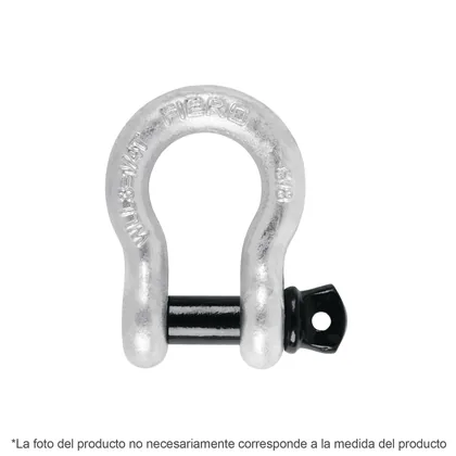 Grillete de acero forjado 3/8', FIERO