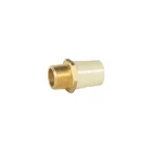 Adaptador macho de CPVC 1' con inserto y tuerca de latón 1