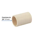 Cople de CPVC de 3/4', FOSET 2