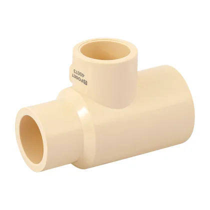 Tee reducida lateral de CPVC 3/4' x 1/2' x 1/2' , FOSET