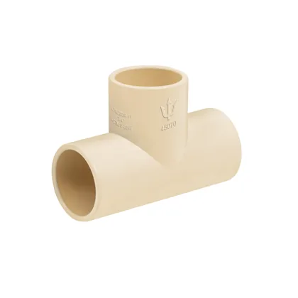 Tee sencilla de CPVC de 3/4', FOSET