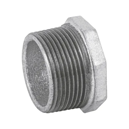 Reducción bushing acero galvanizado 1-1/4 x 1', FOSET