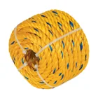 Kilo de cuerda amarilla de polipropileno 13 mm, rollo 1kg 1