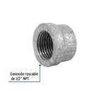 Tapón hembra 1/2' de acero galvanizado, FOSET 2