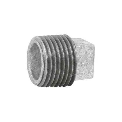 Tapón macho 1/2' de acero galvanizado, FOSET