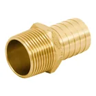 Adaptador macho de latón 1' para manguera, FOSET 1