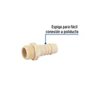 Adaptador inserción rosca exterior de 3/4' x 3/4', FOSET 2