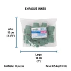 Adaptador PPR 1/2' hembra con inserto metálico, FOSET 3
