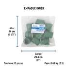Adaptador PPR 3/4' hembra con inserto metálico, FOSET 5