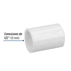 Cople de PVC cédula 40 de 1/2', FOSET 2