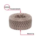 Piola de nylon paracord de 4mm, rollo, camo, 1kg, FIERO 2