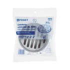 Coladera 5' universal,ABS, rejilla cromada 1/4 vuelta, FOSET 5