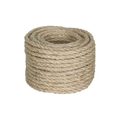 Piola de Sisal (henequén) de 6 mm x 15 m natural, FIERO
