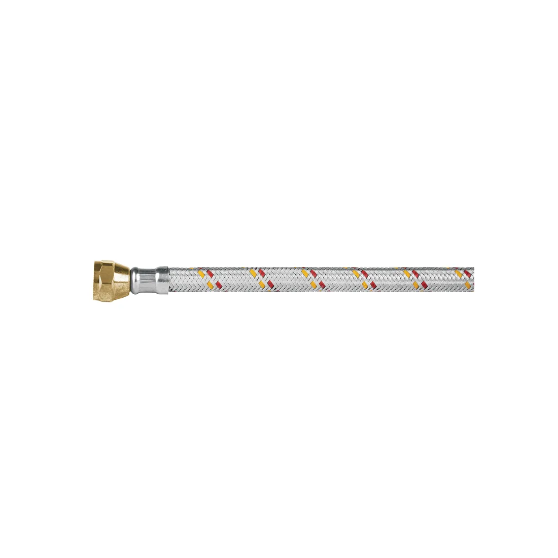 Manguera para gas, aluminio, 3/8' flare, 100 cm, FOSET BASIC