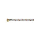 Manguera para gas, aluminio, 3/8' flare, 100 cm, FOSET BASIC 1