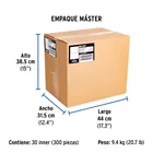 Chupón de PVC, 2' x 1-1/4', FOSET 7