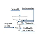 Céspol rígido doble sencillo 2