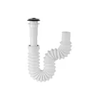 Céspol flexible de polietileno con contra, para lavabo,FOSET 1