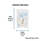 Céspol flexible de polietileno con contra, para lavabo,FOSET 5