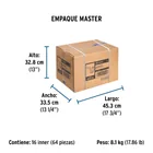 Céspol flexible con contrarrejilla de PP, FOSET 7
