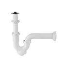 Céspol rígido de ABS con contra, para lavabo, FOSET 1