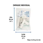 Céspol rígido de ABS con contra, para lavabo, FOSET 5