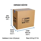 Céspol rígido de ABS con contra, para lavabo, FOSET 7
