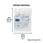 Céspol flexible de PVC, con extensión, para fregadero, FOSET 4
