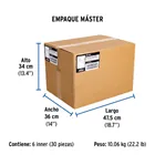 Céspol flexible de PVC, con extensión, para fregadero, FOSET 6