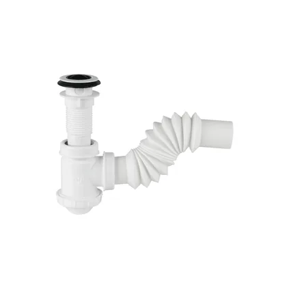 Céspol de bote de polietileno con contra, para lavabo, FOSET