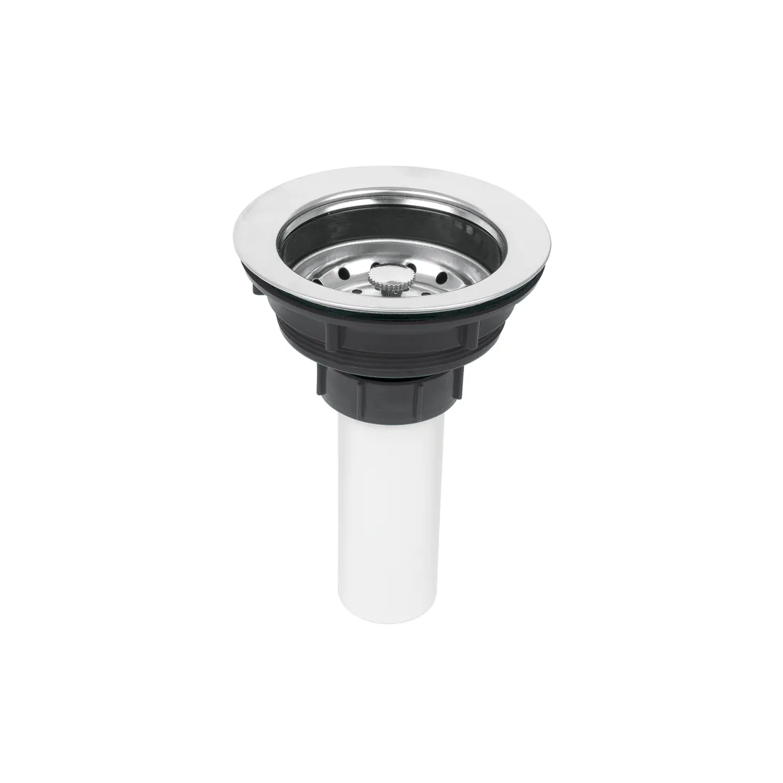 Contracanasta 3-1/2' inox, tubo plástico, FOSET