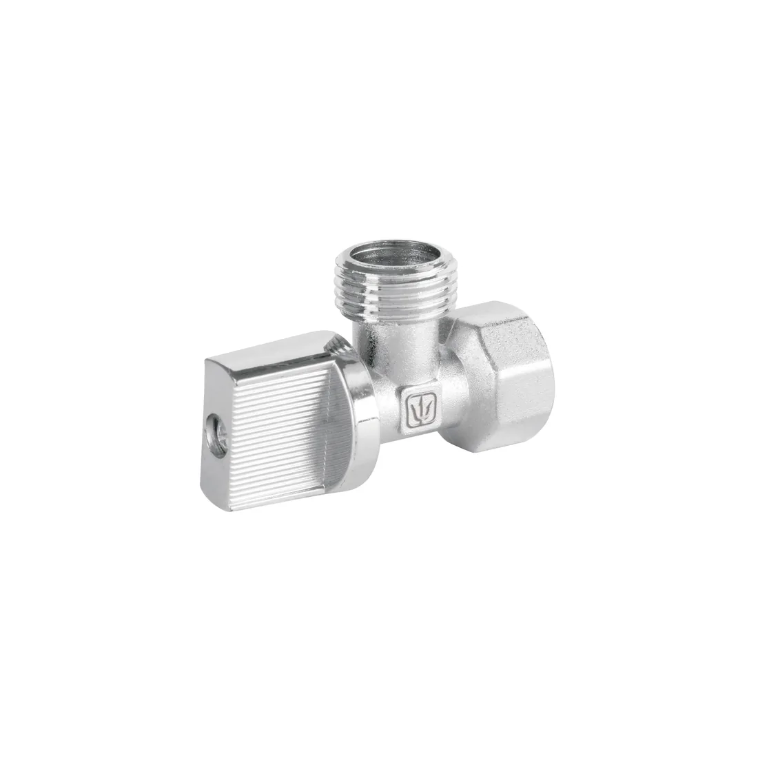 Llave angular 1/2', 1/4 de vuelta, roscable, BASIC