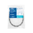 Manguera lavabo/fregadero, acero inox, 1/2' x 1/2', 40 cm 4