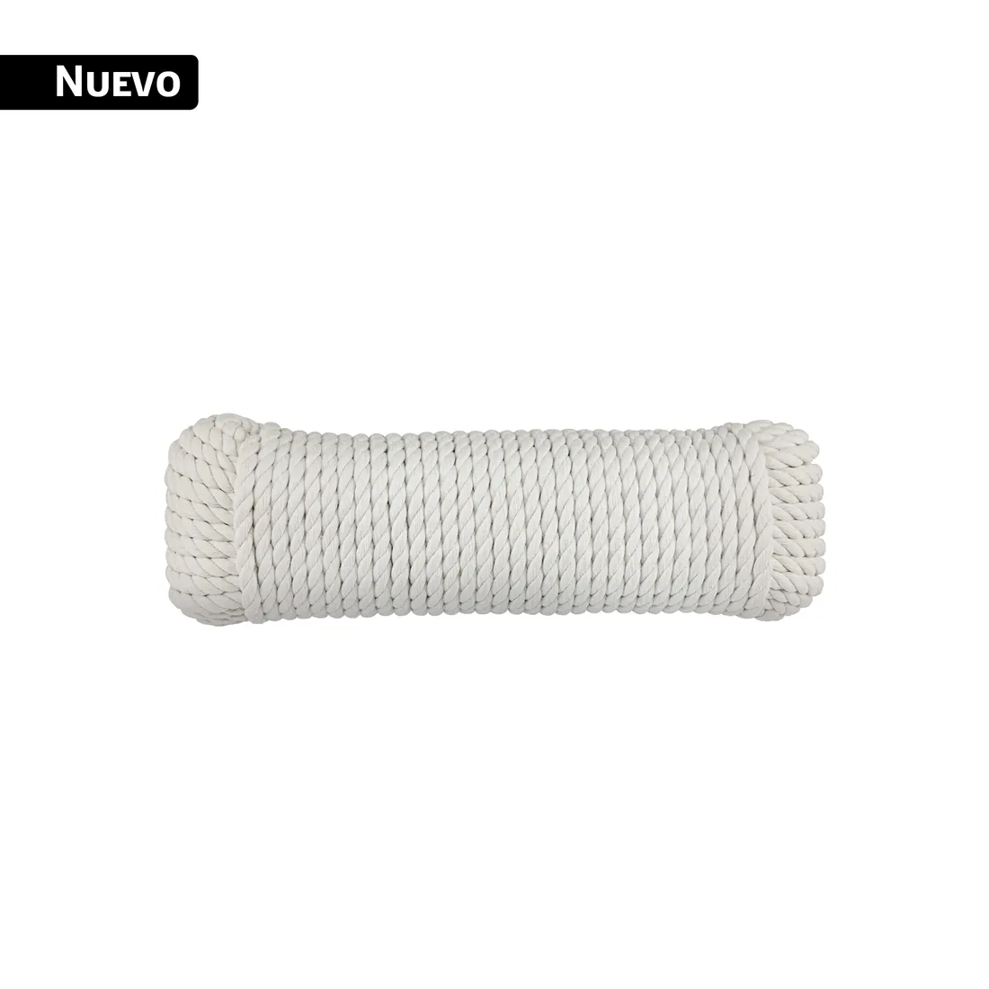 Piola de Algodón de 10 mm x 30 m natural, FIERO