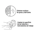 Limpiador para PVC y CPVC, lata 250ml, FOSET 2