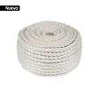 Piola de algodón de 6 mm, rollo, natural, 1 kg, FIERO 1