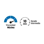 Cemento para PVC, gris, máxima viscosidad, tubo 50ml, FOSET 2