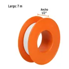 Cinta sella roscas 1/2' x 7m, uso general, TRUPER 2