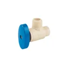 Llave angular de CPVC de 1/2' x 1/2', FOSET 1