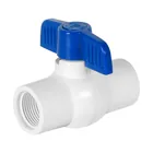 Válvula esfera de PVC 3/4' roscable, FOSET 1