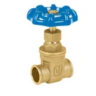 Válvula de compuerta de latón soldable de 1/2', FOSET 1