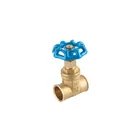 Válvula de compuerta de latón soldable de 3/4', FOSET 1