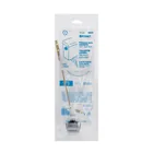 Botón lateral plástico cromado para WC, FOSET 3